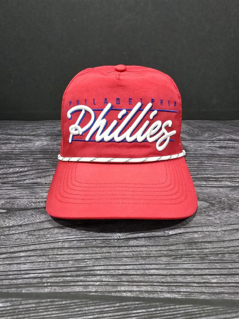 Philadelphia Phillies '47 Condor Hitch Rope Hat - Red Snapback - RARE & MINT